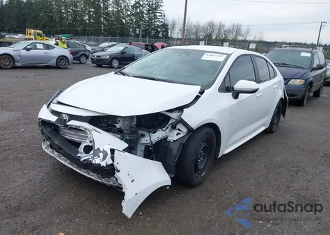 2021 Toyota Corolla Le из США, поврежденный, VIN 5YFEPMAEXMP227257